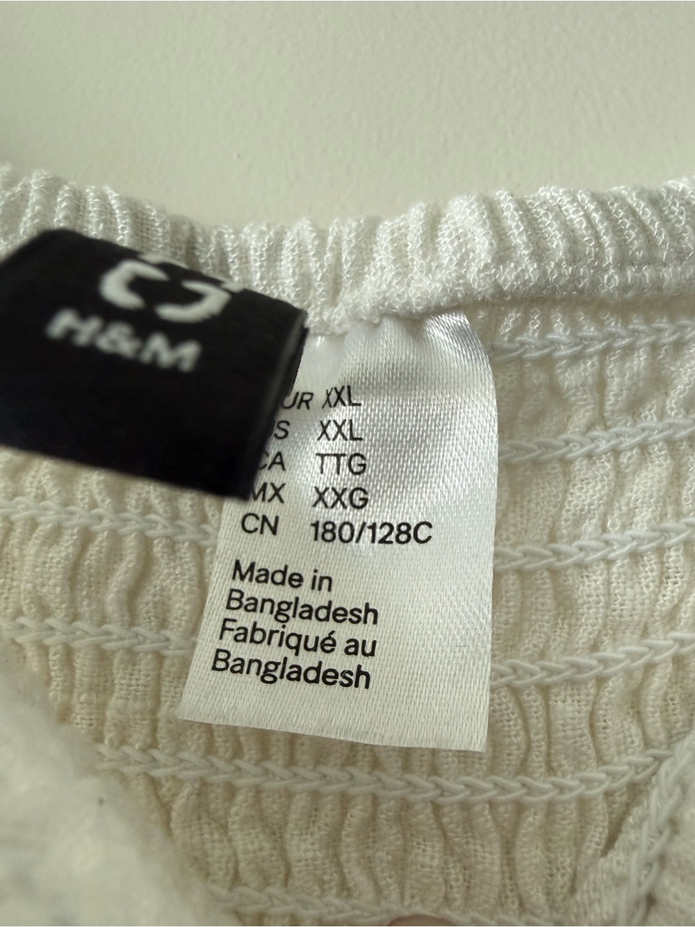 H&M White Ruffled Hem Dress - Picture 4 of 4